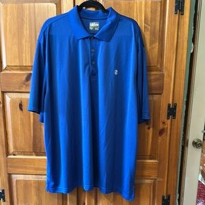 Izod Blue Golf Polo Shirt 3XLT